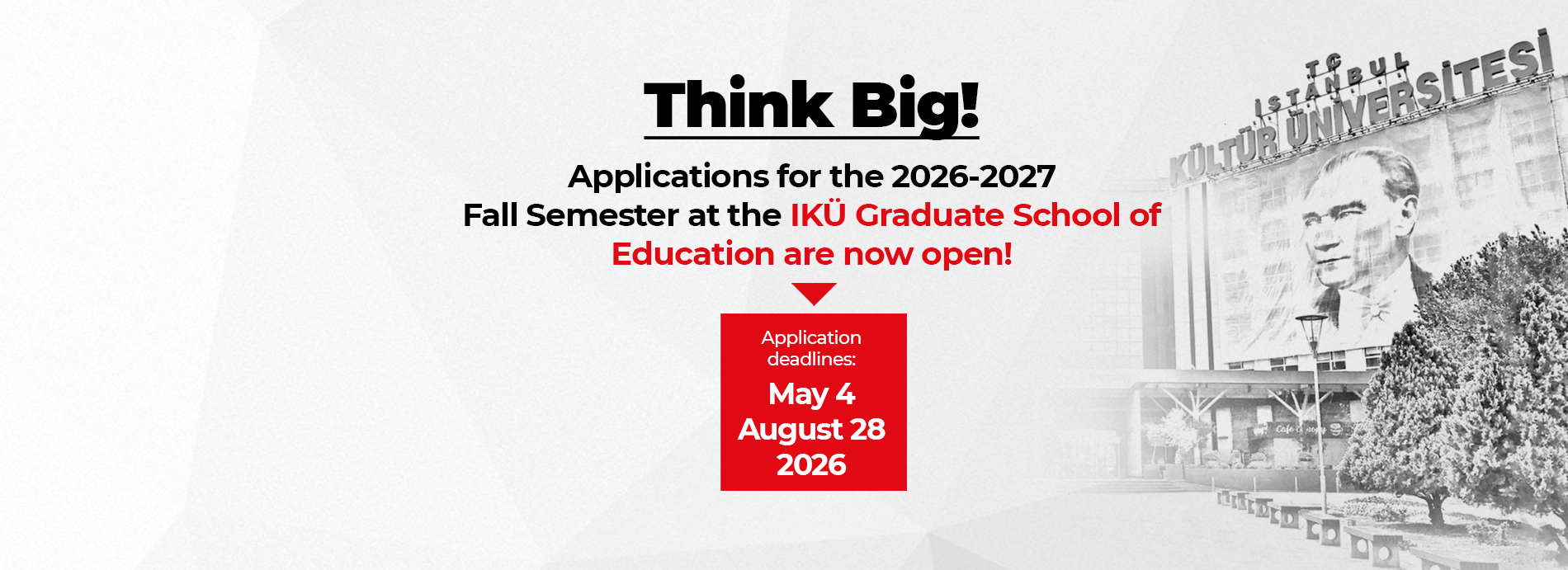 IKU Graduate Student Applications